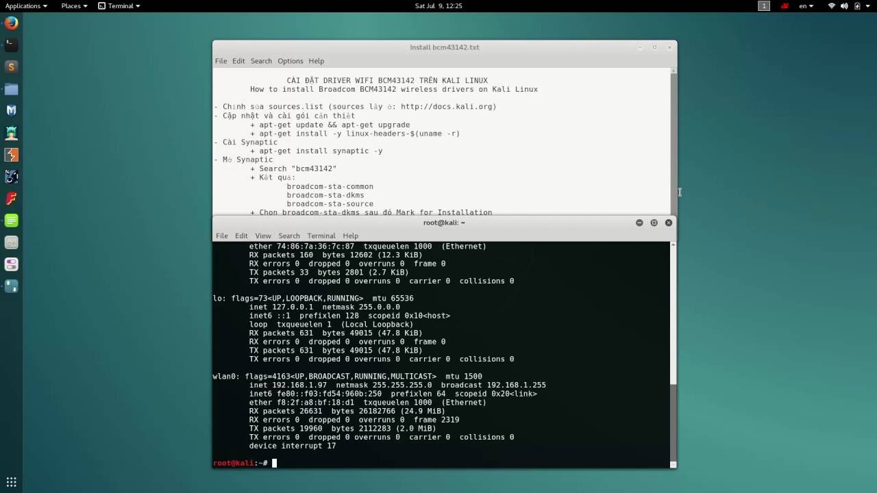 ubuntu install broadcom wireless driver